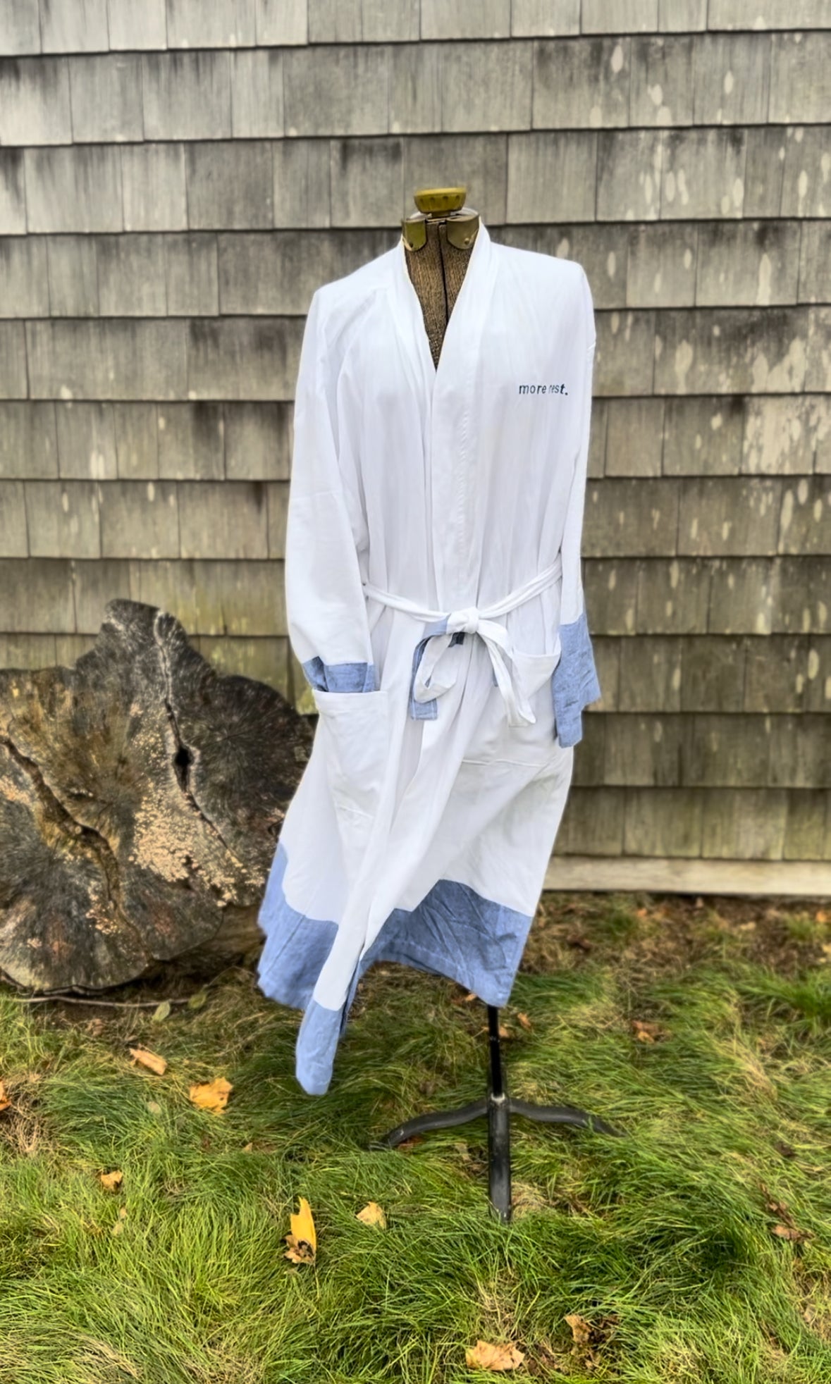 "More Rest" Turkish Cotton Robe