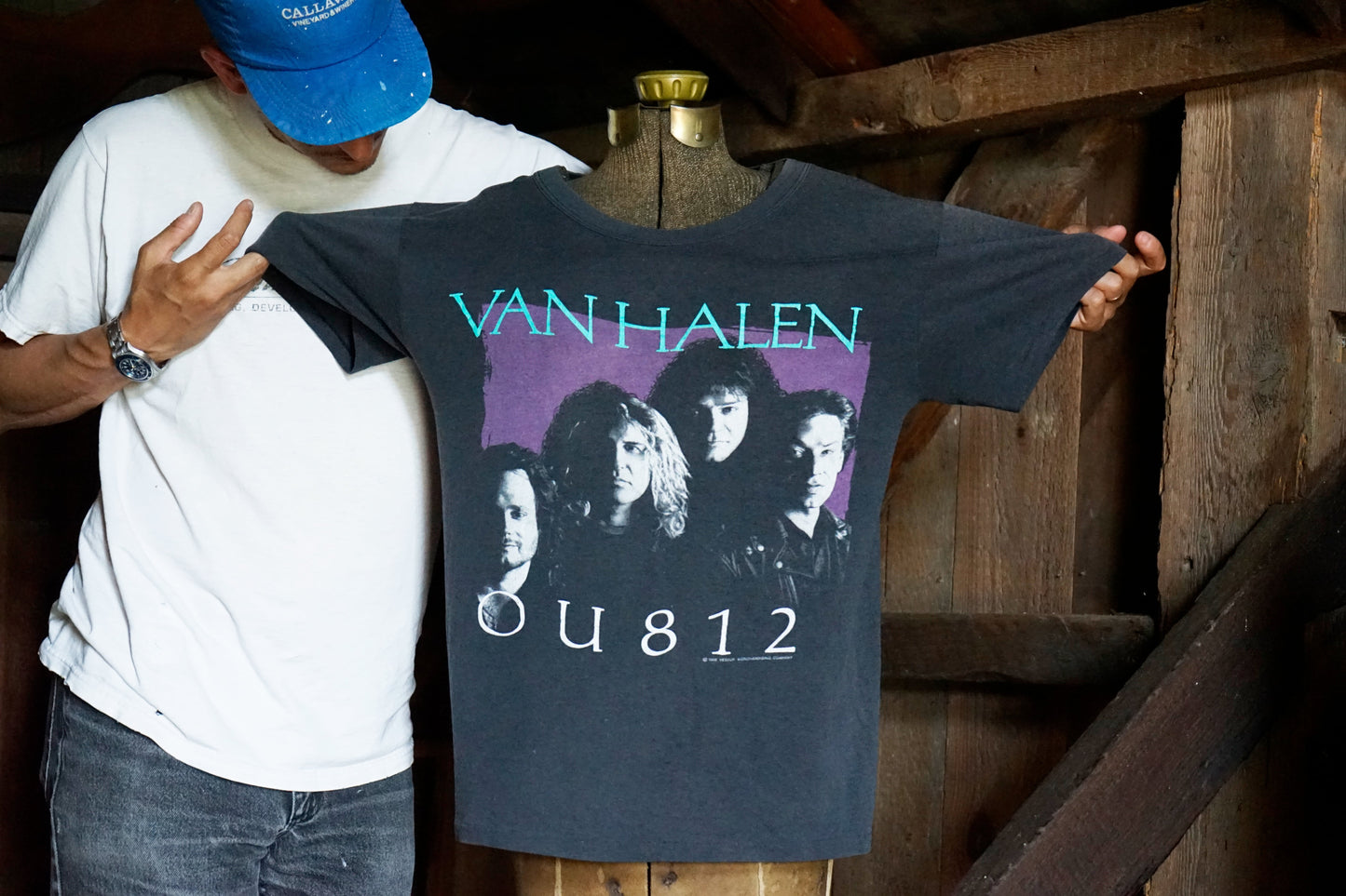 Vintage Van Halen Tour T-shirt